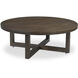 Joel 42 X 42 inch Dark Brown Coffee Table